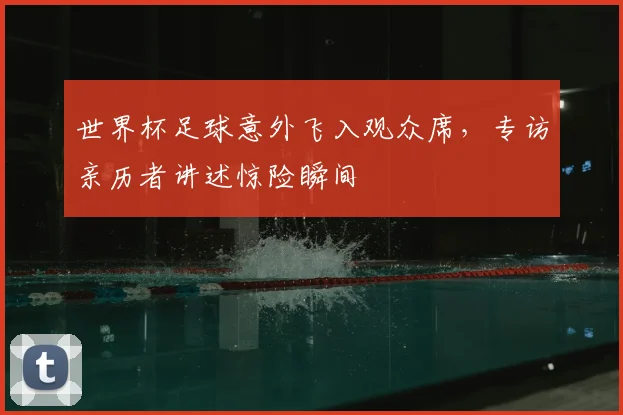 世界杯足球意外飞入观众席，专访亲历者讲述惊险瞬间